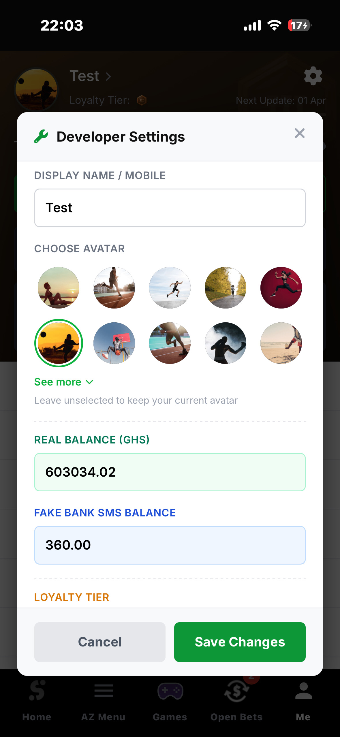 Pasting booking code in app betslip